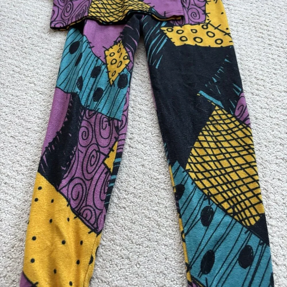 Disney Sally patchwork nightmare before Christmas pajama set